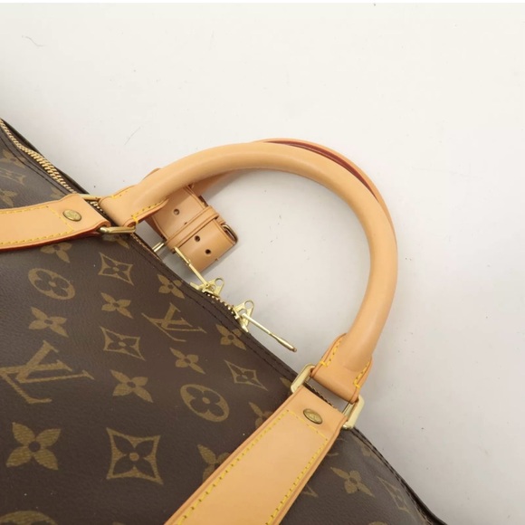 Authentic Louis Vuitton keepall 60 bandouliere travel monogram unisex with strap - Picture 5 of 11